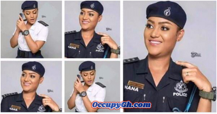 Most Beautiful Ghanaian Police officer