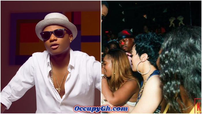 Female Fan Attempted Give Wizkid Bl*wJob Stage