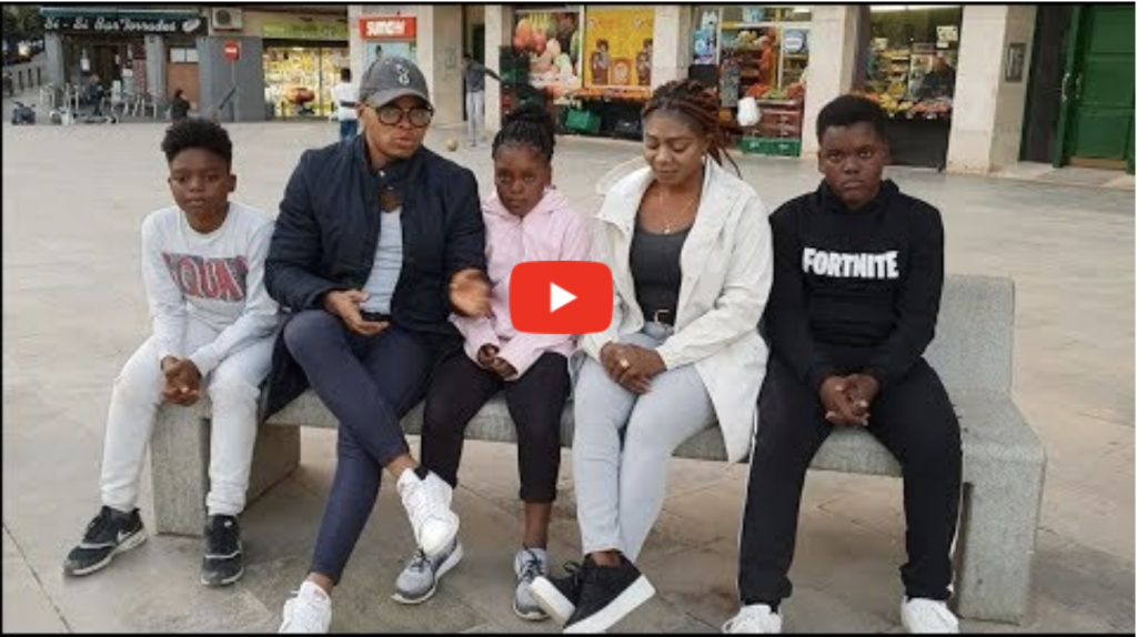 Video: Obinim Flaunts His 3 Beautiful Children As He Opens New Branch In Spain