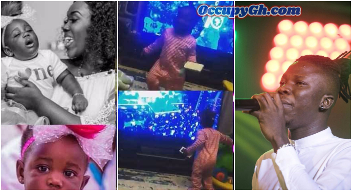 Stonebwoy's Daughter Priceless Reaction To Seeing Her Dad On TV