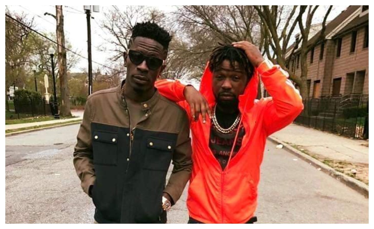Shatta Wale with Junior US