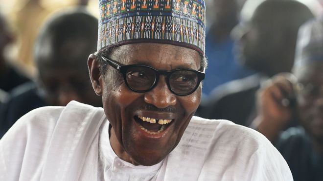 Nigeria's sitting president - Muhammadu Buhari
