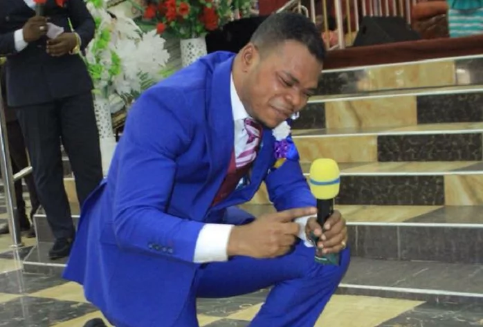 Obinim Turns Toffees Money 'Live' Church Service