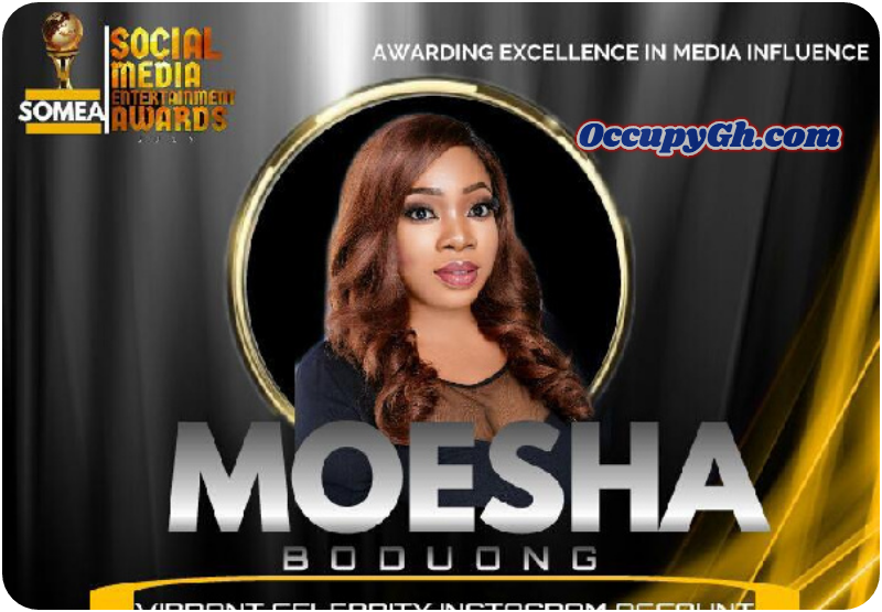 Moesha Boduong Nominated SOMEA