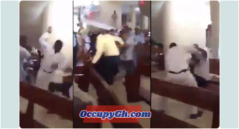 Pastor Tells Church Members to Beat The Demon Out Of Each Other – Come See Skills