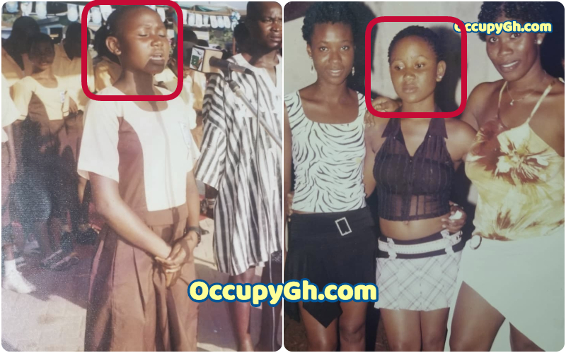 Throwback Photos of Akuapem Poloo In JHS & SHS
