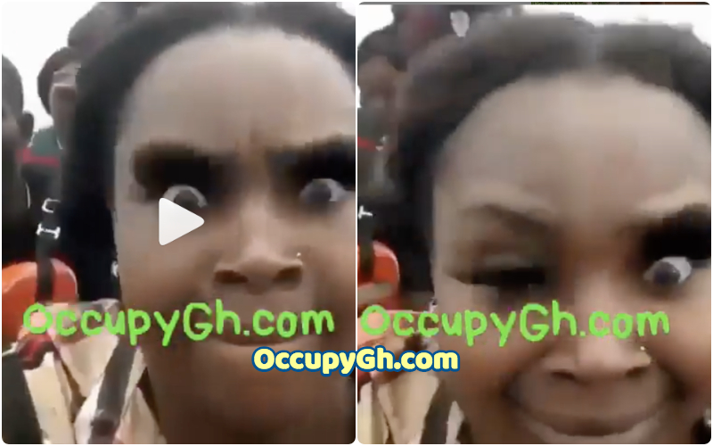 Slay Queen Struggles close Her Eye Lashes
