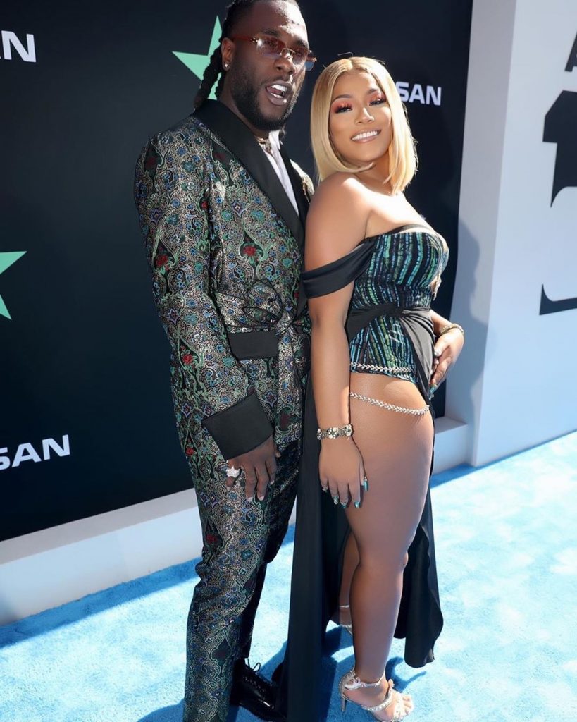 Burna Boy, Stefflon Don Celebrates Anniversary 
