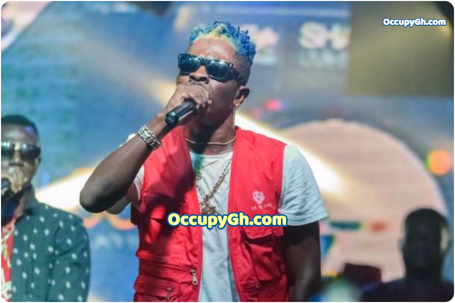 shatta wale perform legon cities fc game