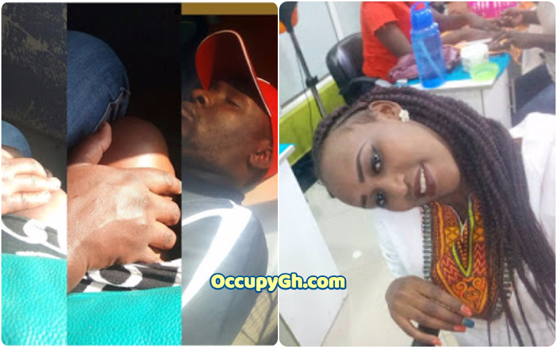 Man Caught Caressing Unaware Lady's Thigh In A Bus Pretending To Be Sleeping