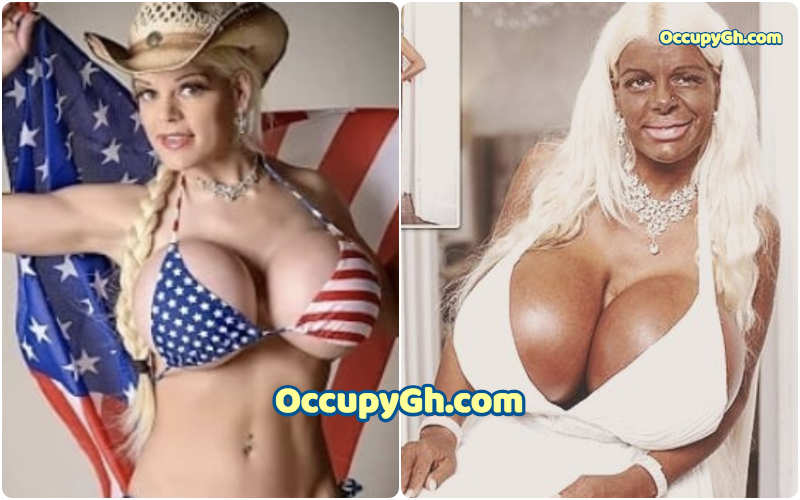 Martina Big, White Lady Transformed Into Black Woman