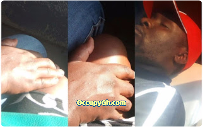 Man Caught Caressing Lady's Thigh Bus