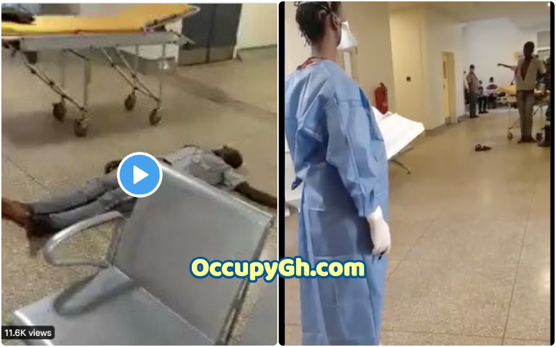 Shocking Video Shows Doctors Scared To Attend To Coronavirus Patients In A Hospital