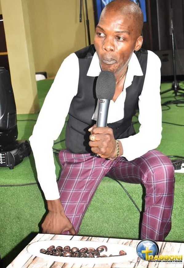 pastor church members eat millipedes beer