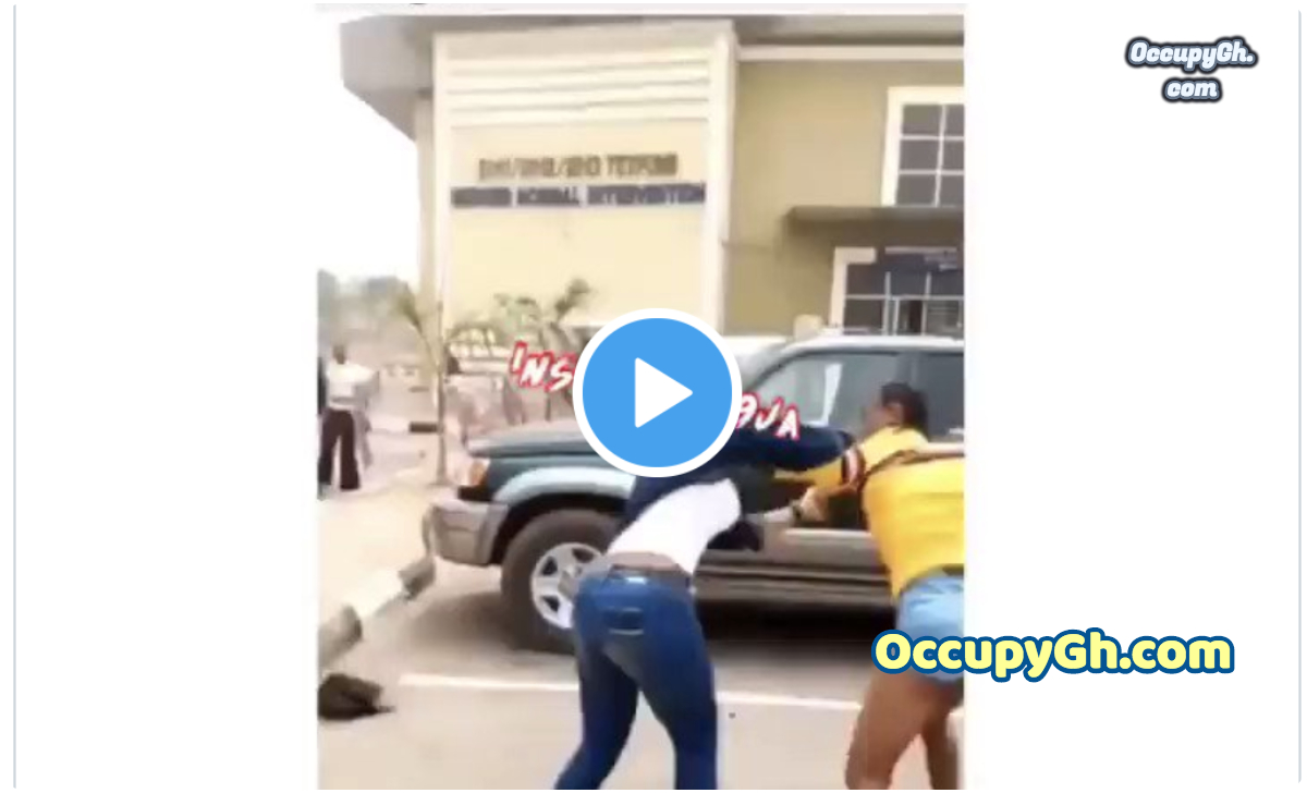 two girls fighting over man