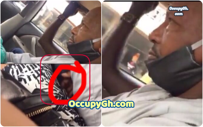 man tried finger lady in trotro bus