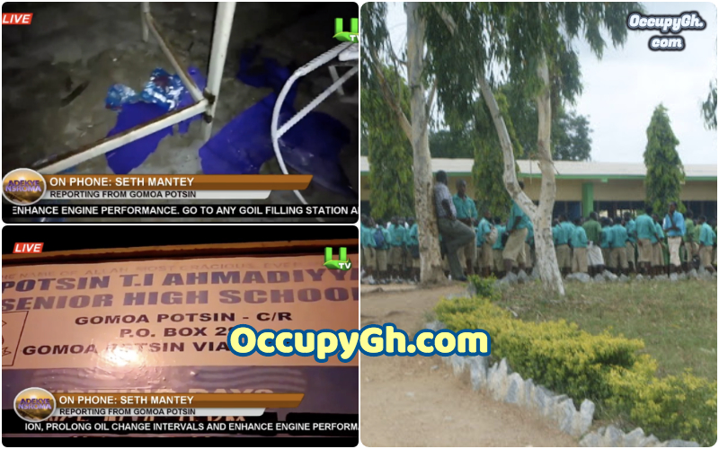 TI Ahmadiyya SHS Students Clashes With Ghana Police