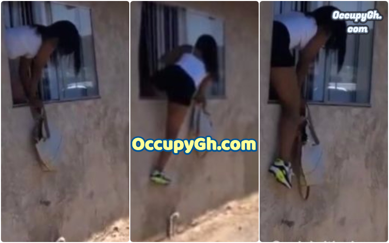 Sidechick Jumps Out Of Window