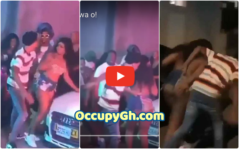 boyfriend drags girl out of music video shoot session