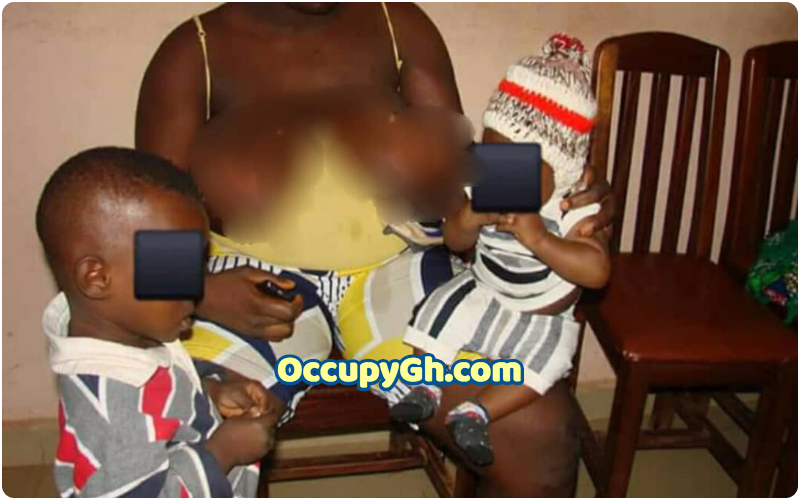 ghanaian poured hot water on breastfeeding nigeria mother