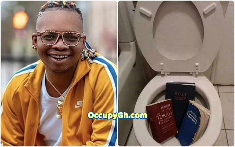 Nana Tornado Throws Bible & Quran Inside Toilet