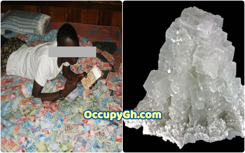 Yahoo Boy Sells Bag of Rock Salt As Diamond
