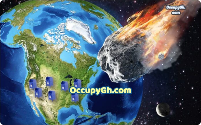 Asteroid hit usa Asteroid hit usa