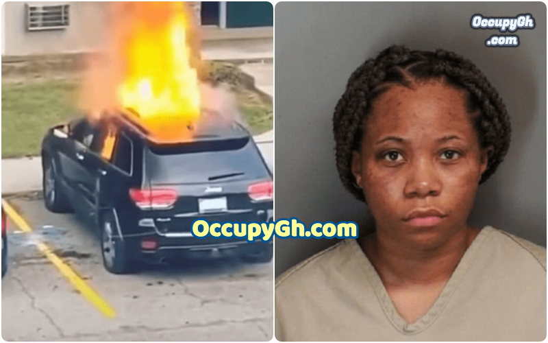 Girl Who Burned Ex-Boyfriend's car