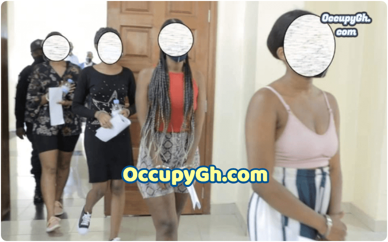 four slay queens arrested for leaking photos