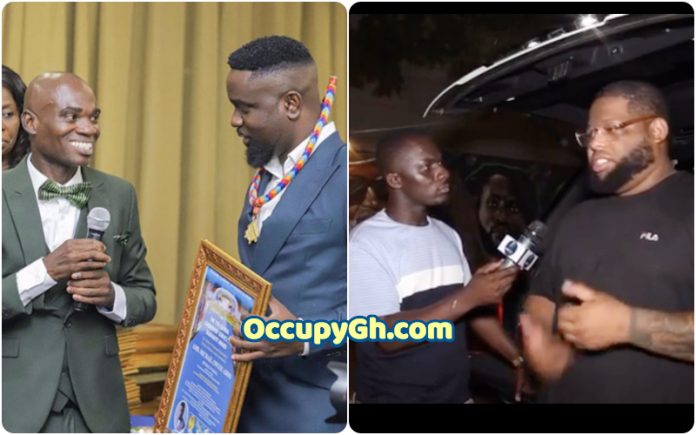 dr un used sarkodie to share fake awards