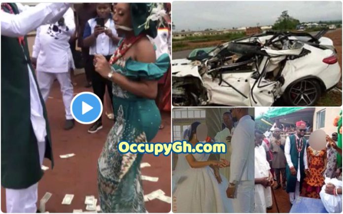 groom involved in accident groom dies in accident