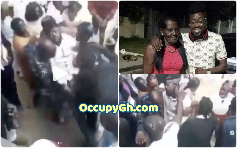 beenie man faint at mother's funeral