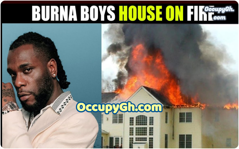 burna boy house burnt during endsars protest