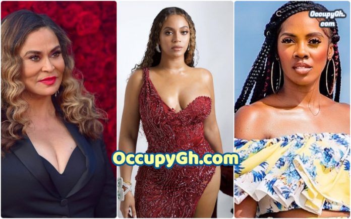 tina knowles beyonce tiwa savage Beyonce's Mom Attacks Tiwa Savage