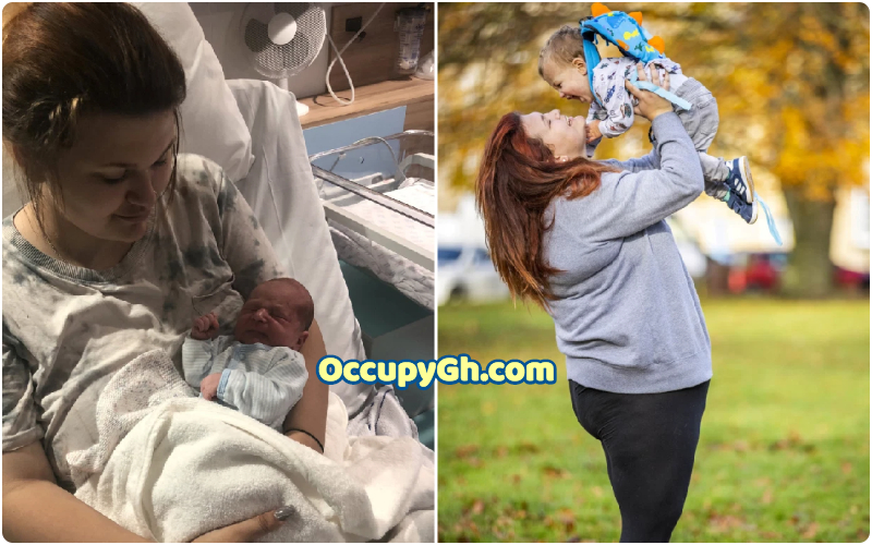 Aimee Stevens given birth