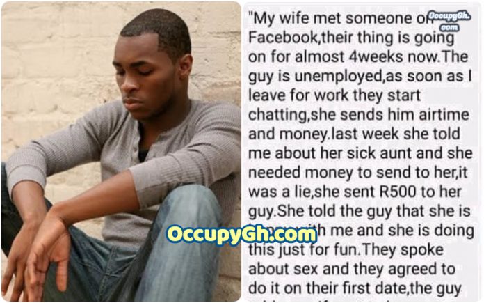 man cheated Man Heartbroken After He Created Fake Account TO Chat His Wife As A Stranger