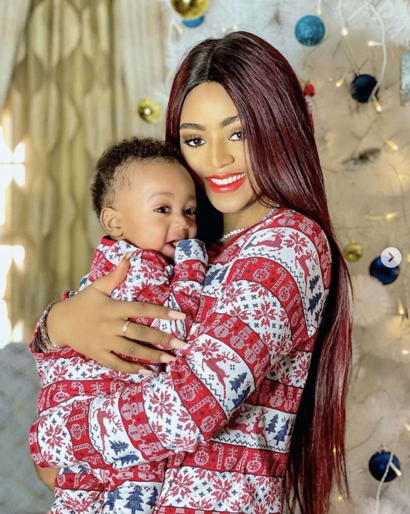 Regina Daniels son