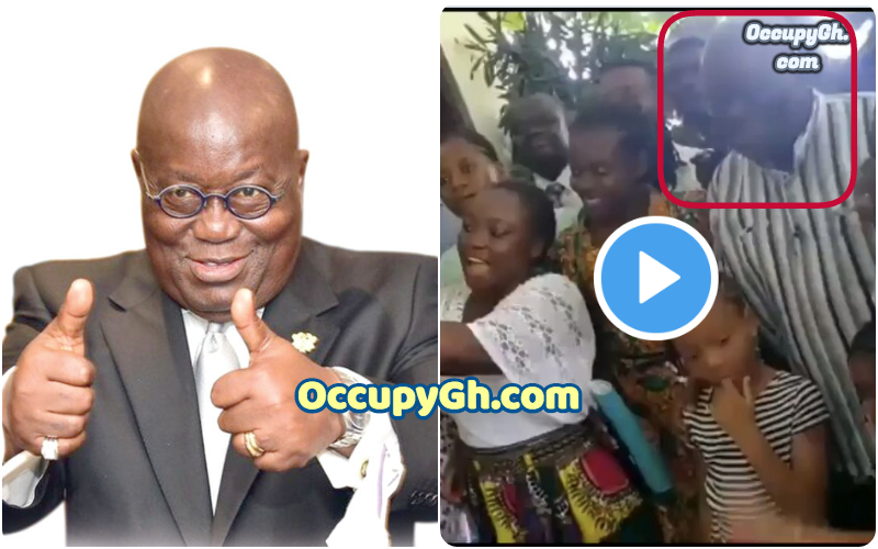 Video Of Akufo-Addo Jubilating A Win Over Mahama In 2020 Election