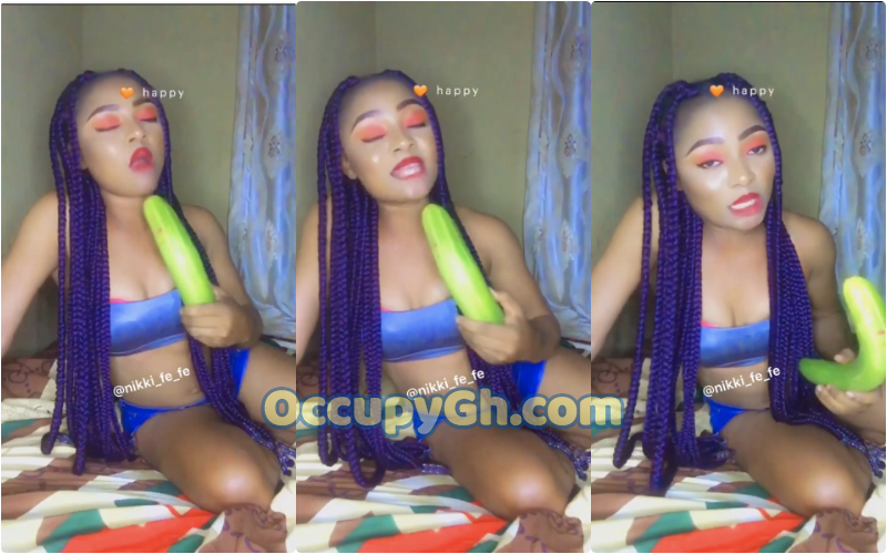 Nigerian Lady Mom Sells Cucumber