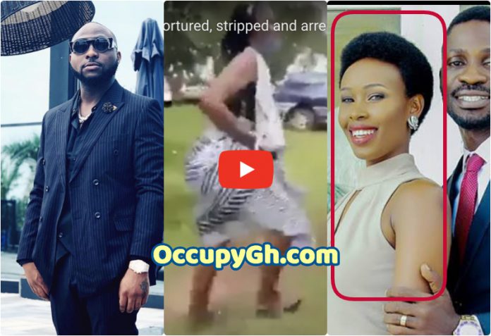 davido reacts bobi wine wife tortured video davido reacts bobi wine wife tortured video