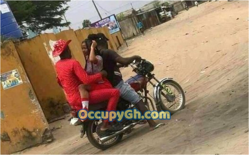 Couple Caught Doing On Okada Bike