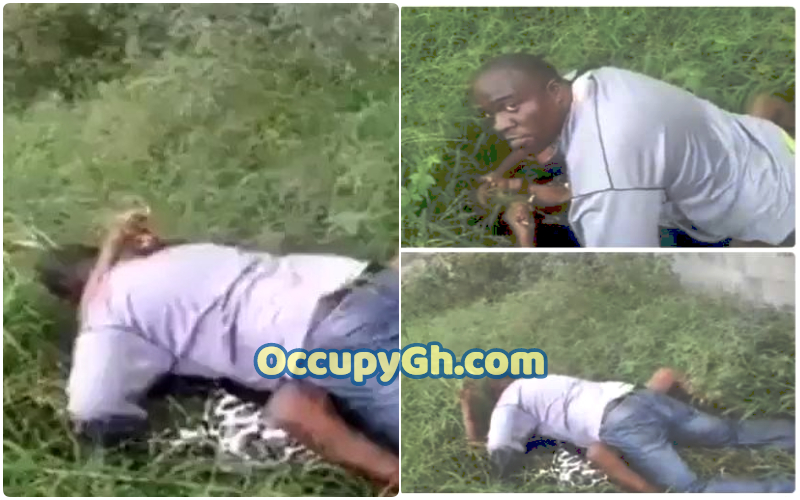 Couple caught chopping in bush