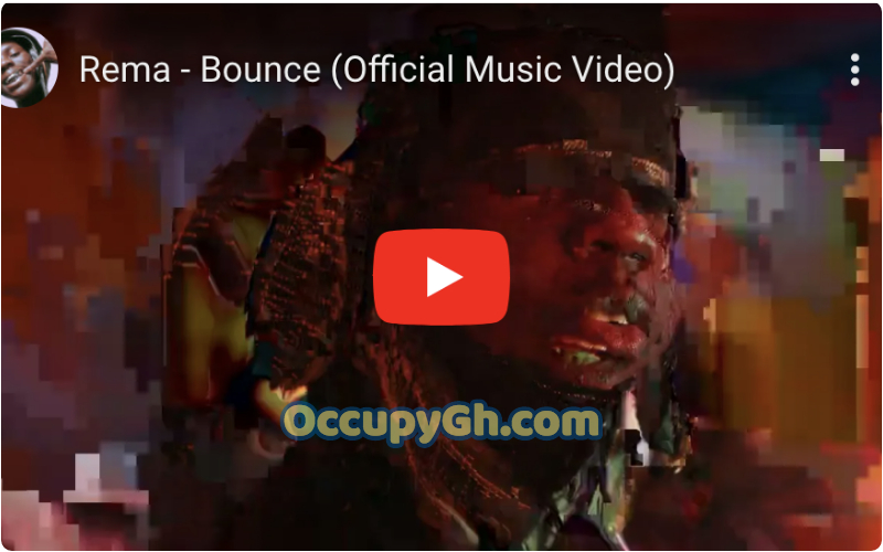 Rema bounce music video