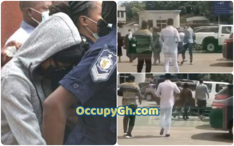 Sad Video Akuapem Poloo leaving court room