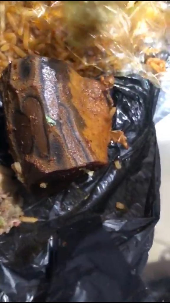 Man Finds Snake Meat Food