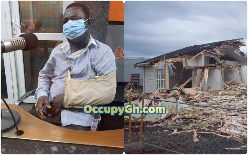 Church Demolishes Physically Challenged Man House