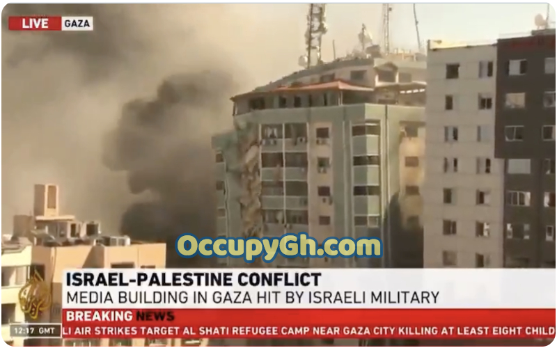 Israeli Airstrike Destroys Al Jazeera Building