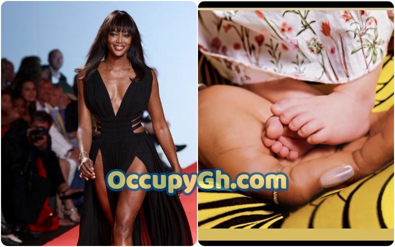 Naomi Campbell welcomes child