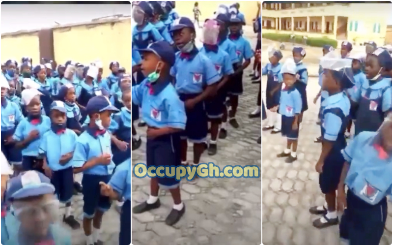 Primary School Children Reciting Anti-Sexual Assault Song
