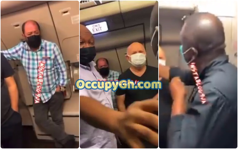 Turkish man Thrown Out Airplane Slapping Nigerian